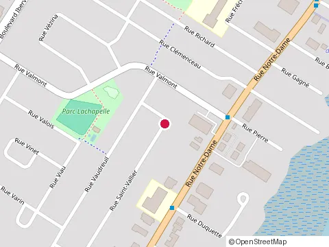 Location of Conrad Plourde Construction at 800 Rue St-Vallier, Repentigny