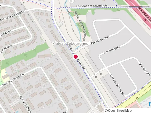 Location of Constrobourg at 6499 Bd des Gradins, Québec