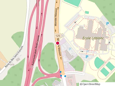 Emplacement de Construct-Or au 1197 Montée Masson, Laval