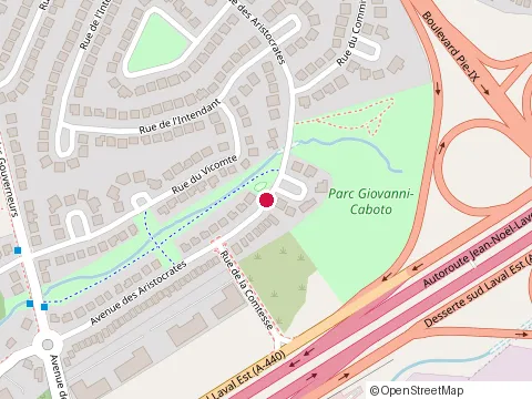 Location of Constructio Trevi Inc at 3045 avenue des Aristocrates, Laval