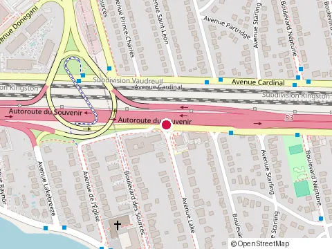 Location of Construction Colin Mark at 2350 Herron Rd, Dorval