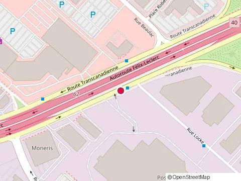 Location of Construction Cybco Inc. at Trans Canada Route Saint-Laurent 7089, Québec