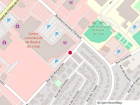 Location of Construction Émérite Rdl Inc. at 157 Rue des Tulipes, Rivière-du-Loup
