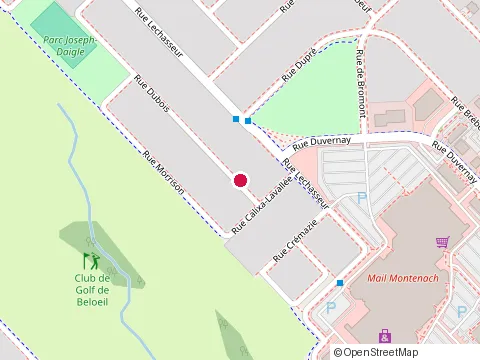 Location of Construction Eric Robert Inc at 802 Rue Gilbert-Desautels, Beloeil