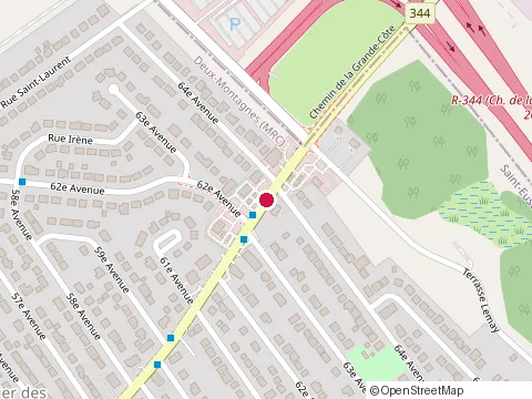 Location of Construction Fth at 514 Chem. de la Grande-Côte, Saint-Eustache