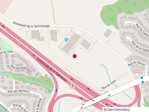 Location of Construction Gerik at 95 Bd de la Technologie Unité 112, Gatineau