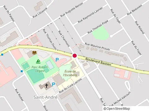 Location of Construction Injection Edm Inc. at 538 Rue Roussin, Québec