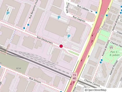 Location of Construction Nrc Inc at 160 Rue Deslauriers, Saint-Laurent