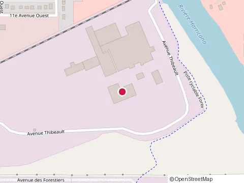 Location of Construction Pinard Inc at 742 11E Avenue O, Amos