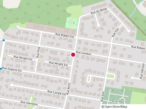 Location of Construction R Desgroseilliers at 274 Rue Birch, Châteauguay