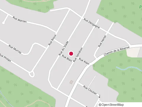 Location of Construction Richard Lapointe & Fils Inc at 601 Rue Gendron, Chicoutimi