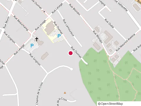 Location of Construction Serge Grouix Inc at 1042 Rue Ouimet, Sainte-Adele