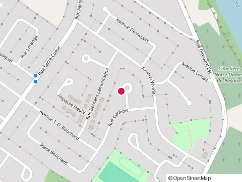 Location of Construction Serge Leblanc Inc at 2005 impasse Vadnais, Saint-Hyacinthe