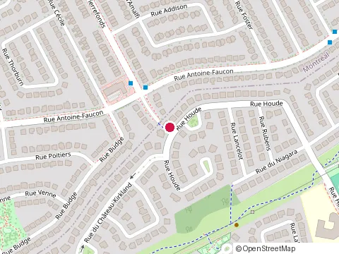 Location of Construction Sherwood Inc at 113 Rue Houde, Kirkland