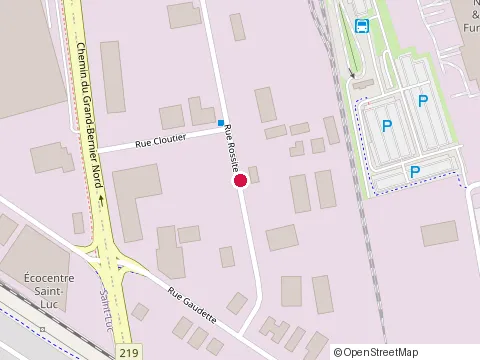 Location of Construction Srb at 760 Rue Rossitier, Saint-Jean-sur-Richelieu