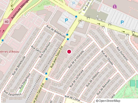 Location of Construction Ulisse at 4525B  Rue J.-B.-Martineau, Saint-Léonard