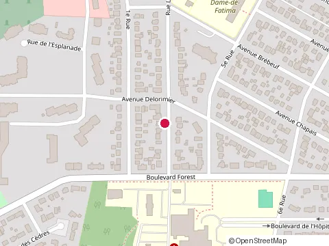 Location of Construction Val d Or at 1935 3 Av, Val-d'Or