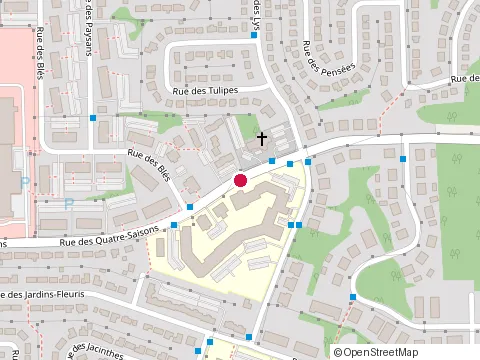 Location of Construction Yves Laplante at 1030 Rue des Quatre-Saisons, Sherbrooke