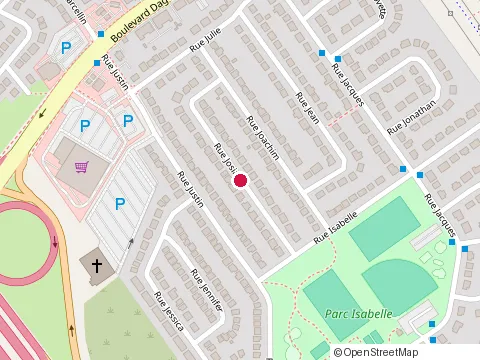 Location of Constructions Dmf Inc at 493 Rue Josiane, Laval