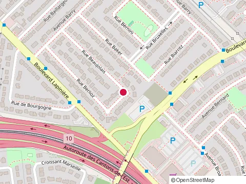 Location of Constructions Focus Inc at 2760 Rue Beaujolais, Brossard