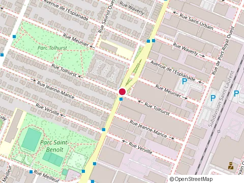 Location of Constructions Lavacon Inc at 9850 Rue Tolhurst, Montréal
