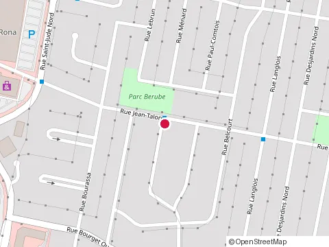 Location of Constructions Leon Dionne Ltee at 206 Rue Robinson N, Granby