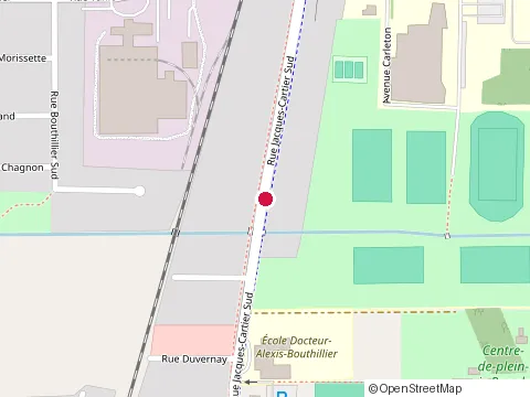 Location of Constructions Michel at 62 Rue Jacques-Cartier S, Saint-Jean-sur-Richelieu