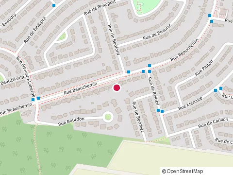 Location of Constructions Mpf Inc at 76 Rue Beauchemin, Mercier