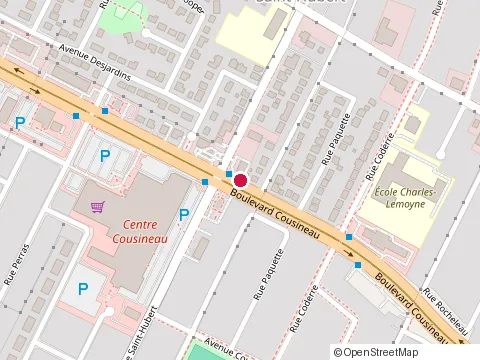 Location of Constructions Rdj at 5244 Boulevard Cousineau, Saint-Hubert