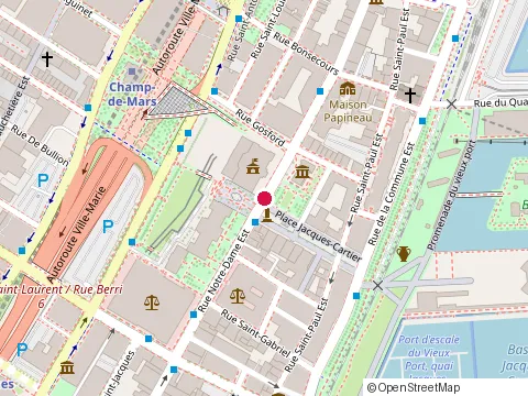 Location of Consultants Cogerec Ltee at 266 rue Notre Dame O, Montréal