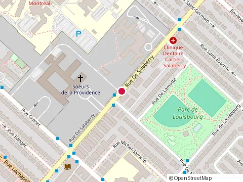 Location of Corporation Immo Premiere Inc at 5500 Rue de Salaberry, Montréal