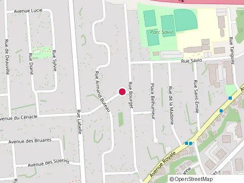 Location of Courtech Assurance Inc at 1006 avenue du Cénacle, Québec