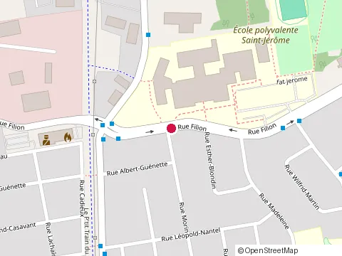 Location of Cuisines Nutri-Déli Inc at 535 Rue Filion, Saint-Jérôme