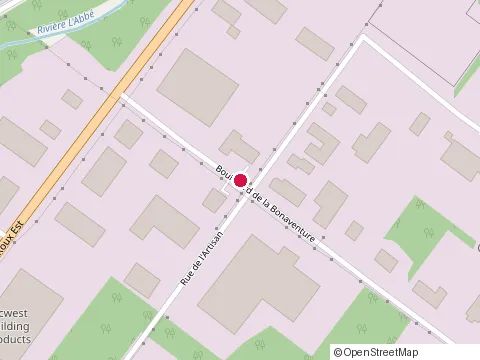 Location of Damapro Inc - Victoriaville at 210 Bd de la Bonaventure, Victoriaville