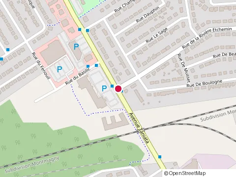 Location of de Vallières Construction Inc. at 919 avenue Taniata, Lévis