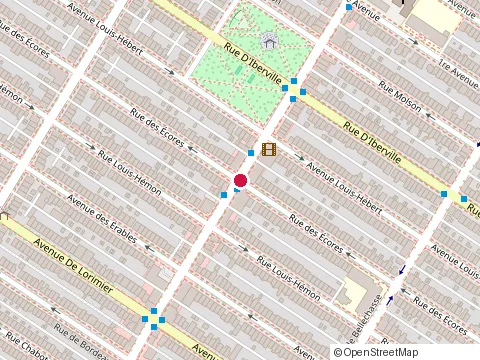 Location of Déclic at 6250 Rue des Écores, Montréal