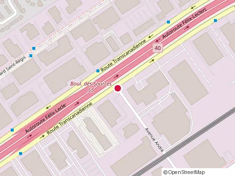 Location of Del Corona & Scardigli Canada Inc at 2900 Avenue André, Dorval