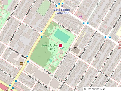 Emplacement de Devmont au 5139 Avenue de Courtrai, Montréal