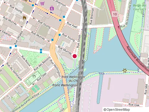 Location of District Griffin at 115 Rue Murray, Montréal
