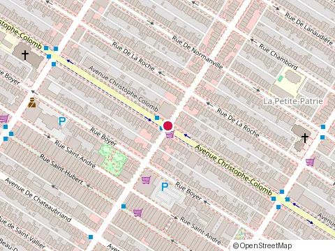 Location of Ducore Expertise at 6515 avenue Christophe Colomb, Montréal
