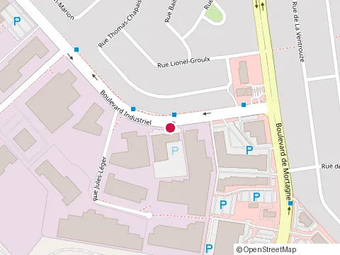 Location of Dufault Électrique Inc at 250 Bd Industriel Suite 100, Boucherville
