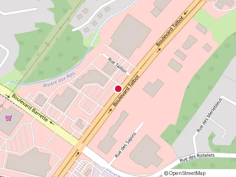Location of Dynamitage Tcg Inc at 4003-1700 boulevard Talbot, Chicoutimi