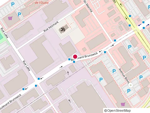 Location of Ecole de Conduit Erwins at 65 boulevard Brunswick, Dollard-Des-Ormeaux