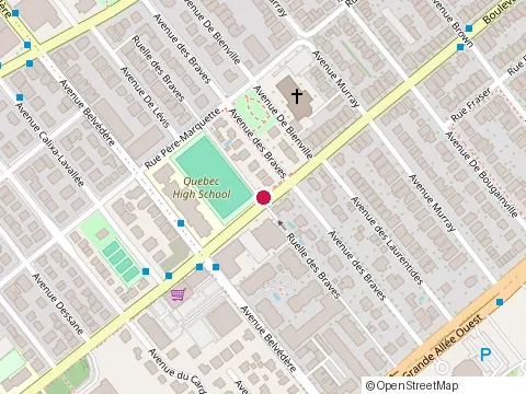 Location of Ecole de Conduite Cer Omar at 845 boulevard Rene-Levesque O # 201A, Québec