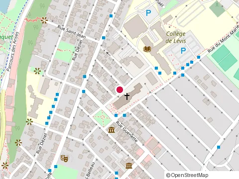Location of Ecole de Danse Eledanse at 17 Rue Notre-Dame, Levis
