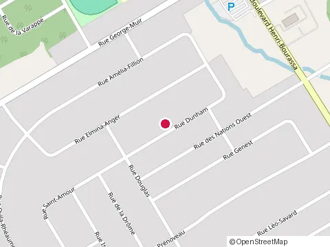 Location of Ecole de l'Escalade 1 at 20  Rue de l'Escalade, Québec