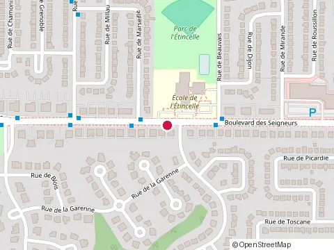 Location of Ecole de l'Etincelle at 2225 boulevard des Seigneurs, Terrebonne