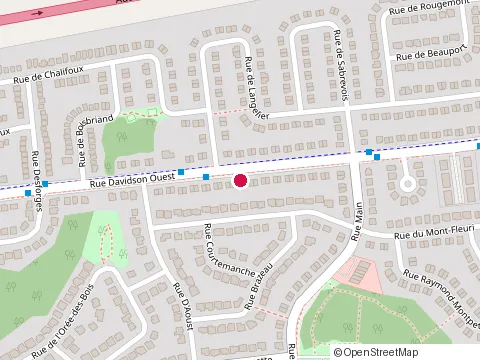 Location of Ecole de Patin A Roues Alignee at 232 Rue Davidson O, Gatineau