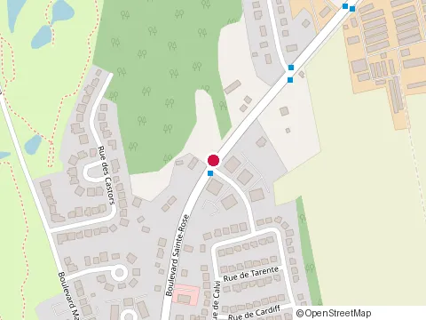 Location of Ecole des Cedres at 3785 boulevard Sainte-Rose, Laval