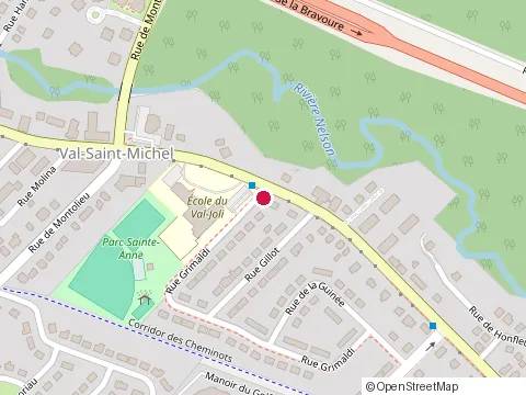 Location of Ecole du Val Joli at 1735 boulevard Pie-Xi N, Québec